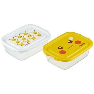 スケーター シール容器 500ml 新品 2P ピカチュウ フェイス21 ポケットモンスター 日本製 未使用品 FCN2WAG-A