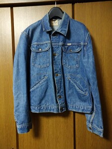 60s ビンテージ ヴィンテージ WRANGLER ラングラー 124mj デニムジャケット 38 24mjz 111mj 11mj maverick