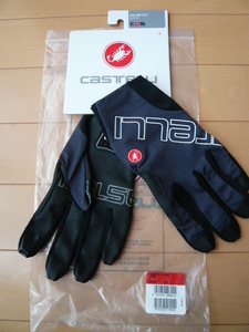 ★ Castelli カステリ Unlimited アンリミテッド 指付きグローブ ダークスティールブルー size.L