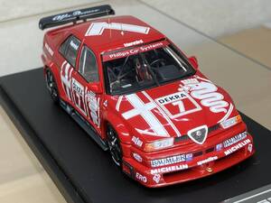 1/43 Hpi アルファロメオ 155 V6 TI 1993 アレッサンドロ ナニーニ ドイツ ツーリングカー DTM Alfa Romeo