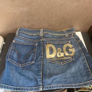 DOLCE&GABBANAドルガバ デニムスカート　サイズ36