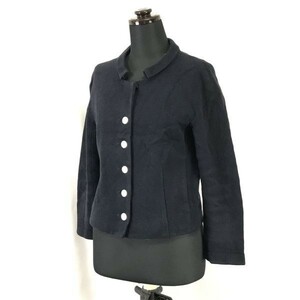 日本製☆トゥモローランド/Tomorrowland Collection☆秋ショートコート/ジャケット【womens-38/M/紺/navy】Coats/Jackets/Jumpers◇cBH279