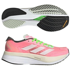 未使用即決 adidasアディダス アディゼロ ボストン 11 W 24.0cm GX6656 ピンク