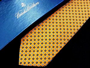 ♪今週の特売980円～♪3306♪良品【BROOKS BROTHERS】ブルックスブラザーズ【花 小花 スクエア 柄】ネクタイ♪