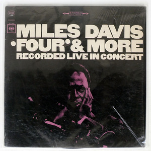 MILES DAVIS/FOUR’ & MORE RECORDED LIVE IN CONCERT/COLUMBIA CS9253 LP