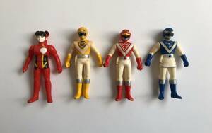 ライブマン・コロンBANDAI 1988 レッド ブルー イエロー 当時物 ジャンク品