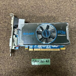 GGA131-41 激安 グラフィックボード GALAXY GTX750 Ti PCI-E 2GB DDR5 128Bit 認識.画像出力のみ確認 中古 同梱可能