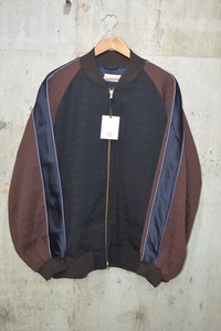 トープ　TAUPE　ジップジャケット　ブルゾン　スタジャン　3　TPM23302006　FUKURIE JQ SOUVENIR JACKET D5793