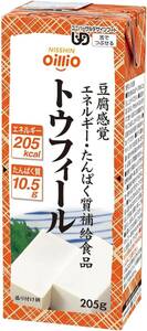 日清オイリオ トウフィール （12個） 介護食 栄養補助食品 たんぱく質 10.5g エネルギー 205Lcal 舌で押しつぶせる