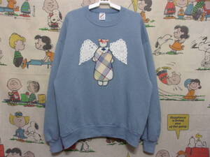 80s 90s 天使 スウェットシャツ size L 80年代 90年代 JERZEES てんし Angel エンジェル トップス トレーナー US古着