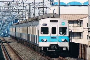 フィルム　鉄道写真　東京地下鉄(東京メトロ)　東西線　5000系　アルミ車　Lサイズ