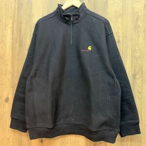 tu132s Carhartt カーハート ジャケット スウェット XL 黒 BLACK ※中古 【津山店】