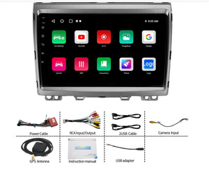 9インチ MPV LY3P 専用 パネル iPhone CarPlay 2G+32G アンドロイド　対応 カーナビ ディスプレイオーディオ バックカメラ付 A001