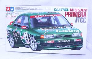 《未組立》【絶版】★ タミヤ 1:24 カストロール ニッサン プリメーラ JTCC プラモデル/ CASTROL NISSAN PRIMERA JTCC 1:24 SCALE