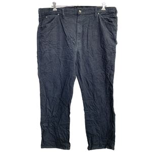 Dickies ワークパンツ W45 ディッキーズ ビッグサイズ ブラック 古着卸 アメリカ仕入 2404-655