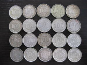 昭和39年 東京オリンピック 100円銀貨 20枚セット