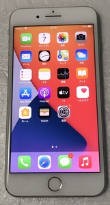 美品　SIMフリー iPhone8　PLUS 256GB 新品バッテリー最大容量100% シルバー