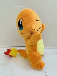 ■新品■ポケットモンスターほぺぴたでっかいぬいぐるみ「ヒトカゲ」高さ約29㎝■アミューズメント景品/プライズ限定品/ポケモン