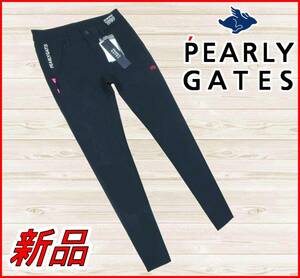 【国内正規品】55%OFF◆パーリーゲイツゴルフパンツPearlyGates◆アートピケ５ポケットストレッチズボン◆紺ネイビー0S/7号定価:27,500円