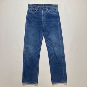 ヒゲ美色☆良好 80s 90s USA製 Levis 501 W31L32 ビンテージ リーバイス 501 524 ハチノス 赤文字 アメリカ製