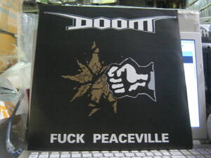 DOOM ドゥーム /FUCK PEACEVILLE UK&US 2LP Blood Sucking Freaks Sore Throat Extreme Noise Terror Napalm Death Unseen Terror Bacteria