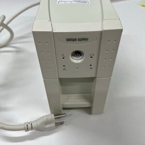 サンワサプライ◆小型無停電電源装置 UPS◆ジャンク品・通電のみ確認◆Q01004