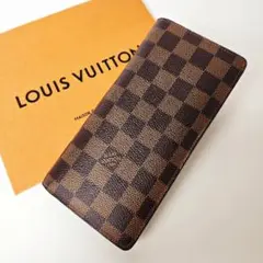 Louis Vuitton ルイヴィトン ダミエ ポルトフォイユブラザ 財布