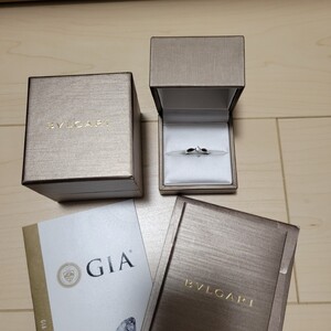 ブルガリ　テディカータ　リング　 ダイヤモンド　 Pt950　BVLGARI　0.3ct