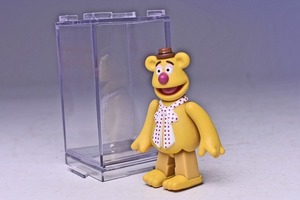 【THE MUPPET SHOW キューブリック】★Fozzie bear★純正ディスプレイケース付★マペットショー★MEDICOM TOY★KUBRICK★メディコムトイ