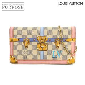 ルイ ヴィトン LOUIS VUITTON サマートランク ダミエ アズール ポシェット ウィークエンド チェーン ショルダー バッグ N60108 90234665