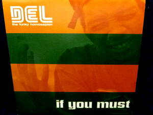 ☆　Del Tha Funkee Homosapien - If You Must /12”