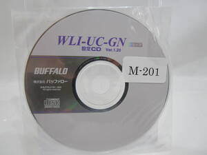 BUFFALO WLI-UC-GN 設定CD Ver.1.20 管理番号M-201