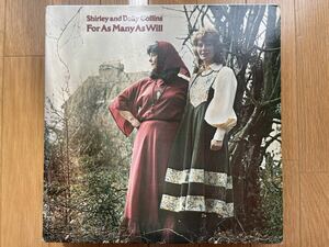 美品！Shirley And Dolly Collins / For As Many As Will (1978, Vinyl)！UKトラッドフォーク名品！