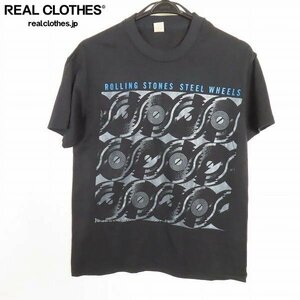 ☆ROLLING STONES/ローリングストーンズ 1989年/90S/ヴィンテージ STELL WHEELS THE NORTH AMERICAN TOUR Tシャツ M /LPL