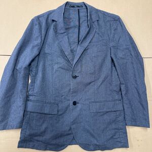 agnes b homme アニエスベー オム グレー メンズ ジャケット ブレザー アウター サイズ46 日本製 MADE IN JAPAN テーラード 