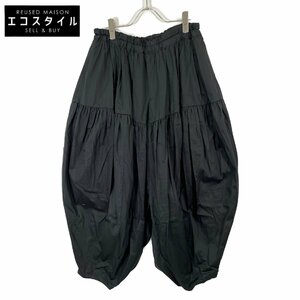 COMMEdesGARCONS HOMME PLUS コムデギャルソンオムプリュス 23SS PK-P060 ブラック パンツ ブラック S ボトムス コットン メンズ 中古