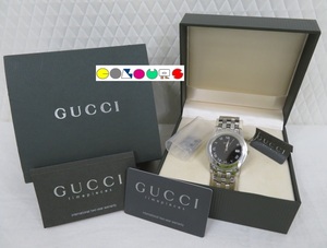 〔COLOURS〕 電池交換済み■腕時計■5500M■クオーツ■ステンレススチール■ＧＵＣＣＩ