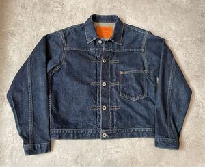 濃紺◎36 90s LEVIS リーバイス 71506 506 1st ファースト デニムジャケット 40s ビンテージ 復刻 LVC 大戦 ww2 Gジャン BIGE ビッグE 赤耳