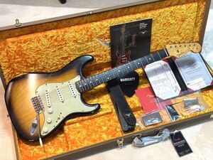 【AAAAトラ杢ネック&3.12kg】Fender Custom Shop Master Built 1961 Stratocaster Relic / 2Tone Sunburst by Yuriy Shishkov