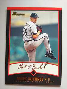 2001 Bowman Gold Mark Buehrle