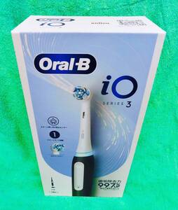 ※★【未開封】ブラウン オーラルB iO３ [型番 iOG3.1A6.0 BK] BRAUN Oral B マットブラック ★ 送料 600円 