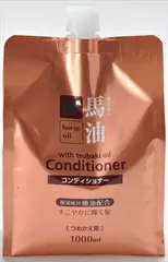 大人気商品  馬油コンディショナー詰替１０００ｍｌ 【 コスメステーション 】 【 コンディショナー・リンス 】コスメＳ 馬油コンディショナー詰替１０００ＭＬ