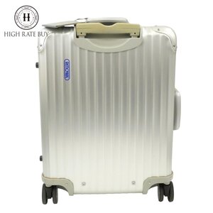 1円スタート RIMOWA リモワ キャリーケース スーツケース シルバー 旅行カバン トラベルバッグ 機内持ち込み 4輪