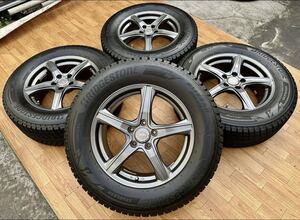 BS TOPRUN 17インチ アルミホイール★BS BLIZZAK 235/65R17 4本セット★ハリアー エクストレイル CR-V CX-60 CX-7 CX-5 CX-8