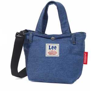 マンハッタンポーテージ カナージー トートバッグ Lee限定コラボ XS ブルー W23/15×H16.5×D9.5cm #MP1380LEE-6000 MANHATTAN PORTAGE