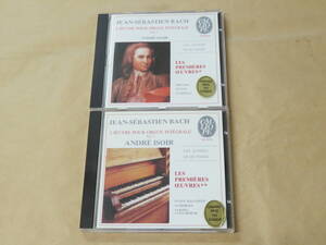 Bach J.S.：Organ Works, Vol.1、Vol.2　CD2枚セット　/　ANDRE ISOIR（アンドレ・イゾワール）/　フランス盤　