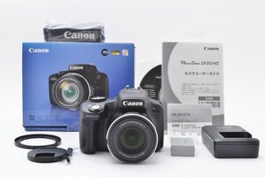 Canon PowerShot SX50 HS 1210万画素 [美品] 元箱 ストラップ フィルター 充電器 バッテリー 光学ズーム50倍 フルHD動画 撮影枚数335枚