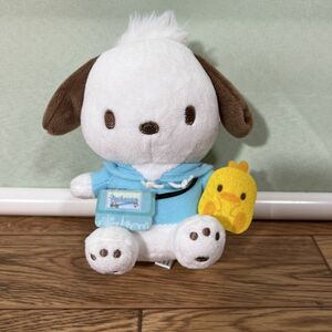 ◎□Sanrio サンリオ ぬいぐるみ ポチャッコ マスコット ミント ローソン限定 一番くじ マスコットキーホルダー　チャーム