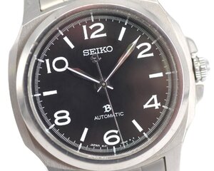 激レアモデル [中古品] 稼働品【SEIKO】セイコー ブライツ 8L21-00A0 チタン 琺瑯文字盤 自動巻 裏スケルトン メンズ 稼働品 中古品