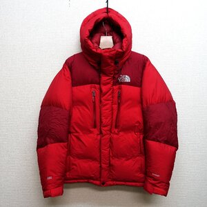 THE NORTH FACE ノースフェイス ハイベント ダウンジャケット 800FP メンズ Mサイズ 正規品 レッド D8338